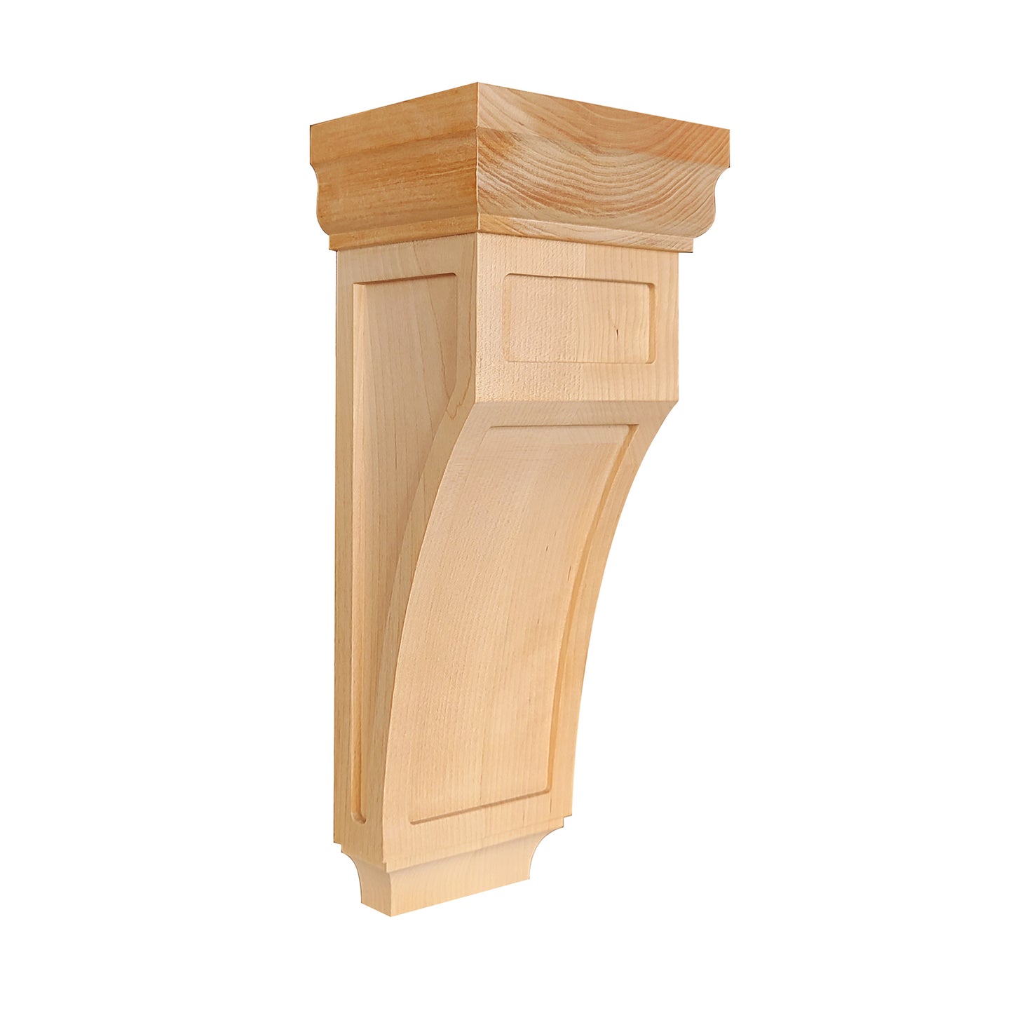 PAIR of Wood Carved Mission Corbels, Available in 4 sizes